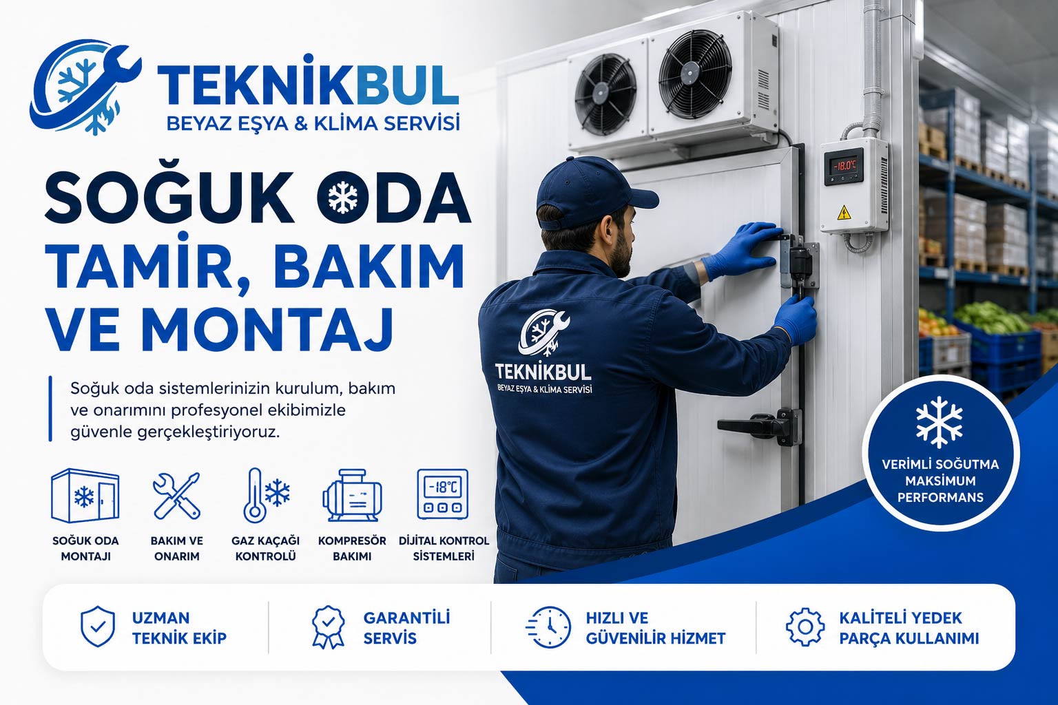 Soğuk Oda Tamir Servisi